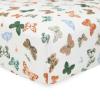 imageLittle Unicorn  Meadow Fitted Crib Sheet  Fitted Crib Sheet  100 Cotton Muslin  Super Soft  Sized for Standard Baby Crib ampamp Toddler Mattress  Machine Washable  52 x 28 x 9Butterflies