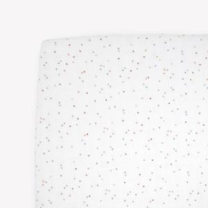 imageLittle Unicorn  Meadow Fitted Crib Sheet  Fitted Crib Sheet  100 Cotton Muslin  Super Soft  Sized for Standard Baby Crib ampamp Toddler Mattress  Machine Washable  52 x 28 x 9Dots