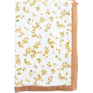 imageLittle Unicorn Deluxe Muslin Quilt  100 Rayon Muslin from Bamboo  Babies and Toddlers  Small 30 x 40 Fairy GardensDitsy Sunflower