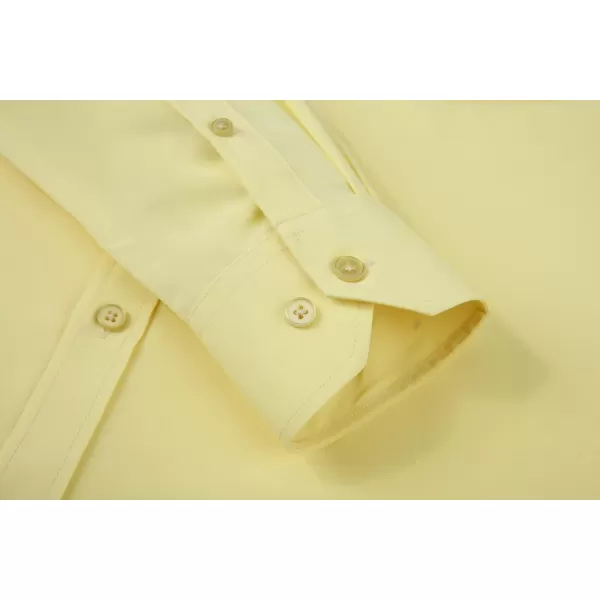 Alex Vando Mens Dress Shirt Wrinkle Free Regular Fit 4-Way Stretch Button Down Shirts