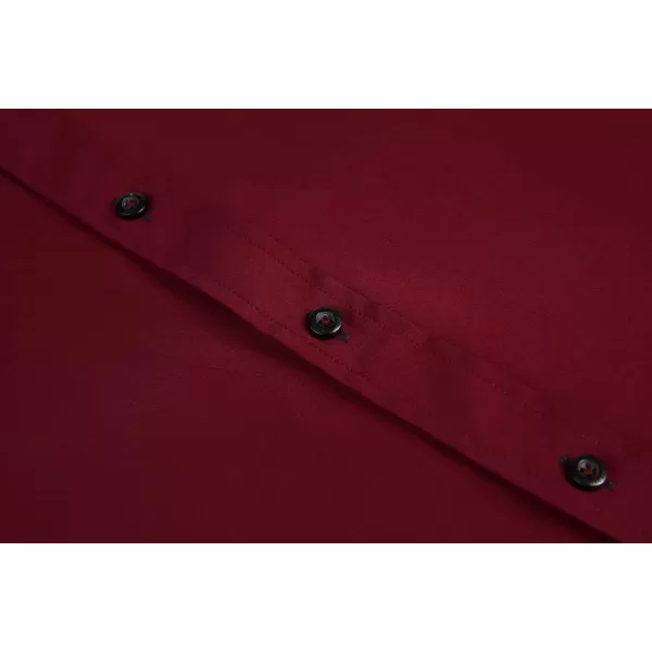 Alex Vando Mens Dress Shirt Wrinkle Free Regular Fit 4-Way Stretch Button Down Shirts