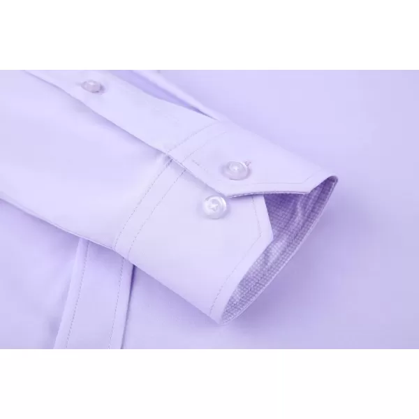 Alex Vando Mens Dress Shirt Wrinkle Free Regular Fit 4-Way Stretch Button Down Shirts