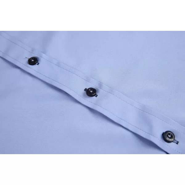 Alex Vando Mens Dress Shirt Wrinkle Free Regular Fit 4-Way Stretch Button Down Shirts