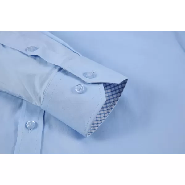 Alex Vando Mens Dress Shirts Regular Fit Long Sleeve Stretch Business Dress Shirts for Men