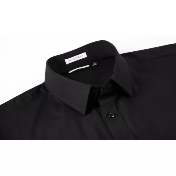 Alex Vando Mens Dress Shirts Regular Fit Long Sleeve Stretch Business Dress Shirts for Men