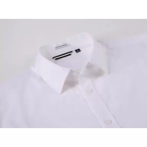 Alex Vando Mens Dress Shirts Regular Fit Long Sleeve Stretch Business Dress Shirts for Men