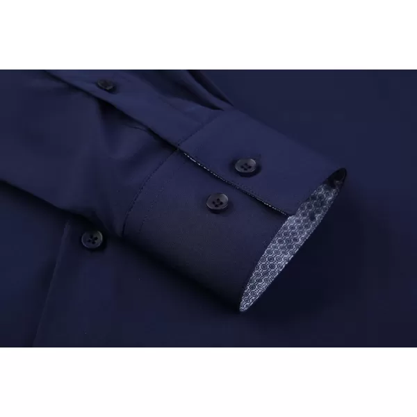 Alex Vando Mens Dress Shirts Regular Fit Long Sleeve Stretch Business Dress Shirts for Men