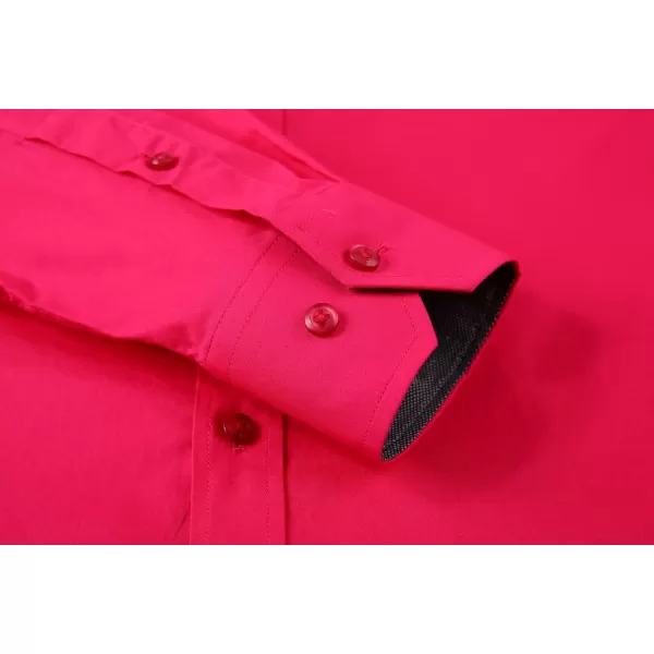 Alex Vando Mens Dress Shirts Regular Fit Long Sleeve Stretch Business Dress Shirts for Men