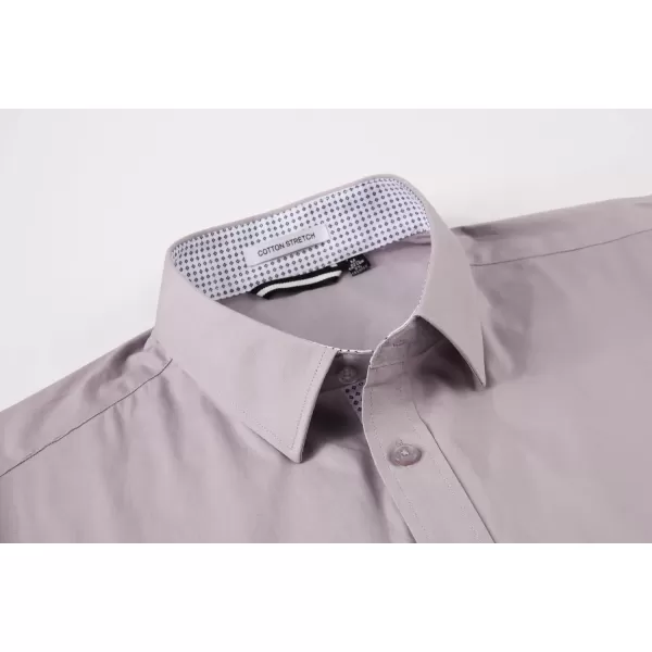 Alex Vando Mens Dress Shirts Regular Fit Long Sleeve Stretch Business Dress Shirts for Men