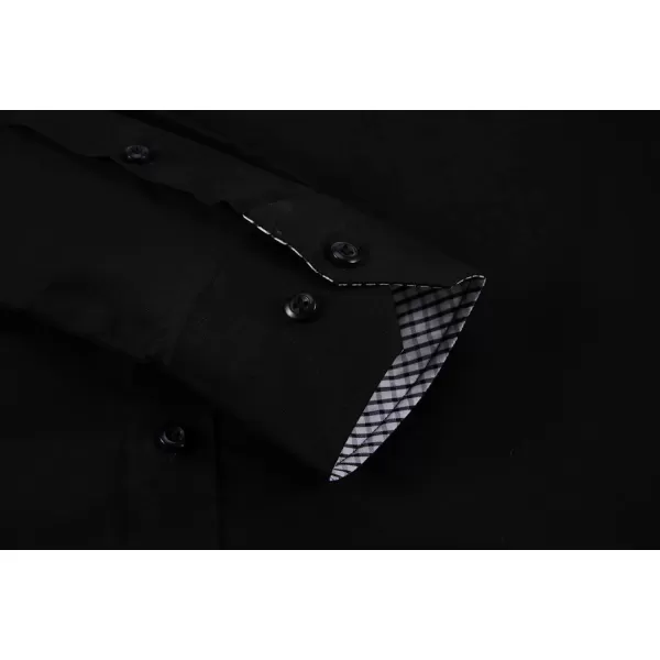Alex Vando Mens Dress Shirts Regular Fit Long Sleeve Stretch Business Dress Shirts for Men