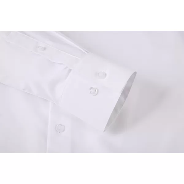 Alex Vando Mens Dress Shirts Stain-Resistant Long Sleeve Stretch Work Shirts for Men