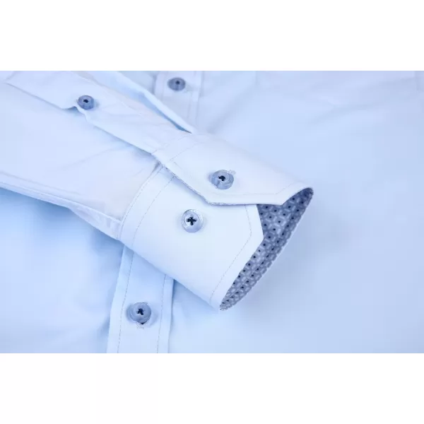 Alex Vando Mens Dress Shirts Wrinkle Free Regular Fit Stretch Rayon Button Down Shirt