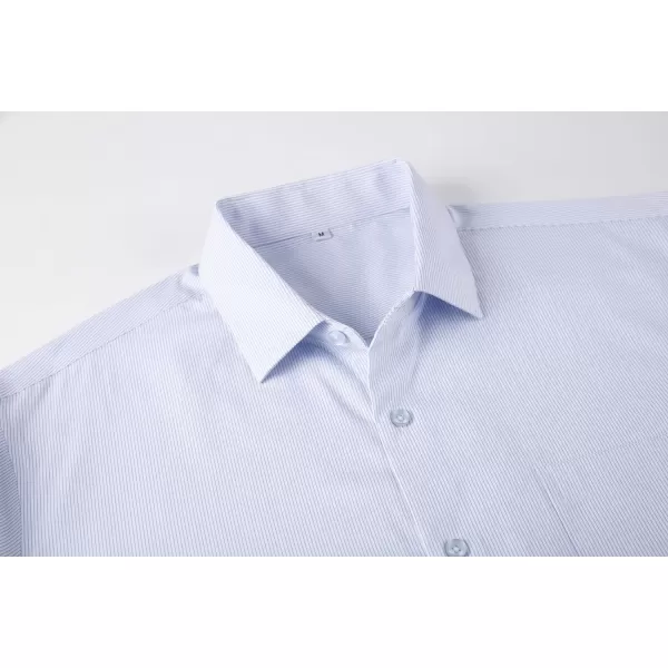Alex Vando Mens Dress Shirts Wrinkle Free Regular Fit Stretch Rayon Button Down Shirt