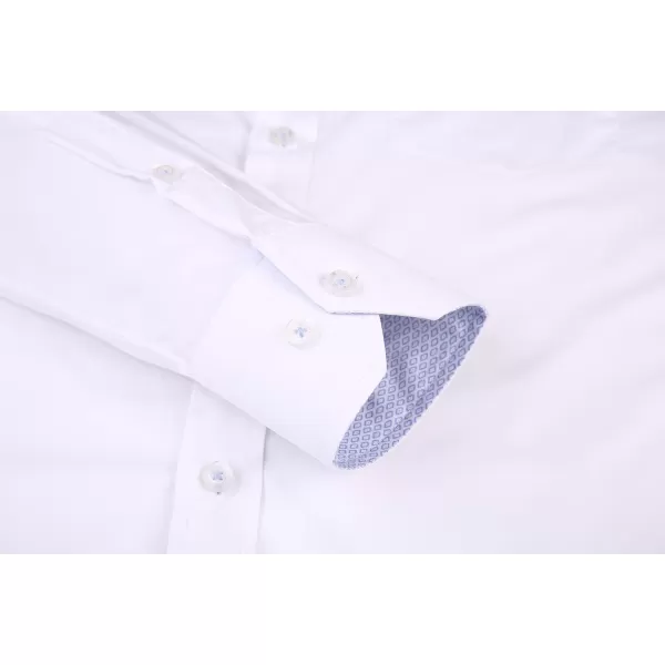Alex Vando Mens Dress Shirts Wrinkle Free Regular Fit Stretch Rayon Button Down Shirt