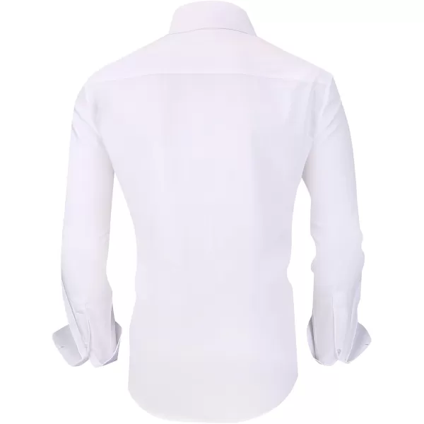 Alex Vando Mens Dress Shirts Wrinkle Free Regular Fit Stretch Rayon Button Down Shirt
