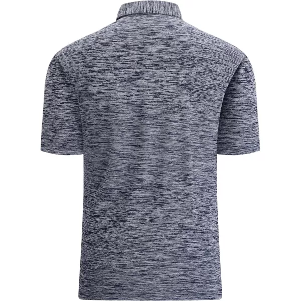Alex Vando Mens Golf Shirt Moisture Wicking Quick-Dry Short Sleeve Casual Polo Shirts for Men