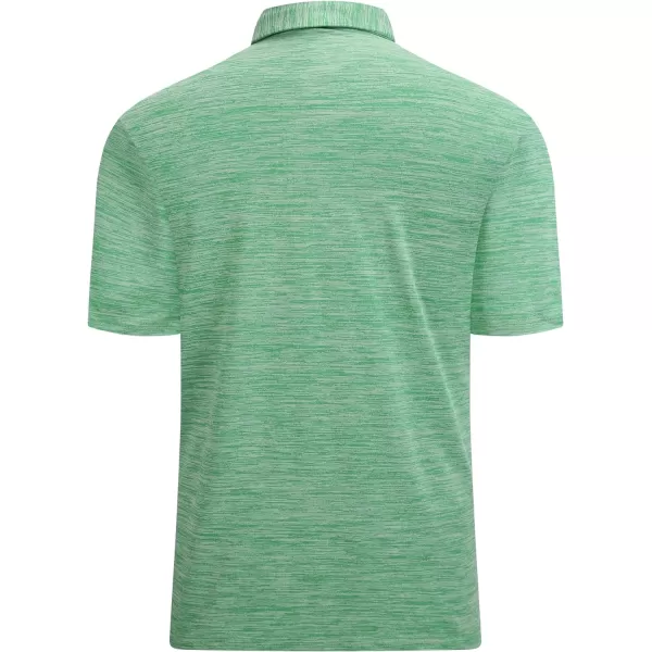 Alex Vando Mens Golf Shirt Moisture Wicking Quick-Dry Short Sleeve Casual Polo Shirts for Men