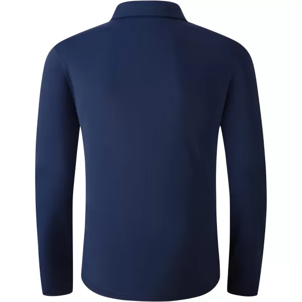 Alex Vando Mens Golf Shirt Moisture Wicking Quick-Dry Short Sleeve Casual Polo Shirts for Men