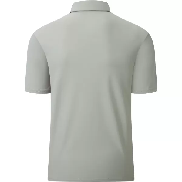 Alex Vando Mens Golf Shirt Moisture Wicking Quick-Dry Short Sleeve Casual Polo Shirts for Men