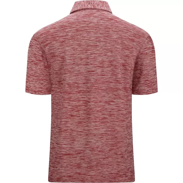 Alex Vando Mens Golf Shirt Moisture Wicking Quick-Dry Short Sleeve Casual Polo Shirts for Men