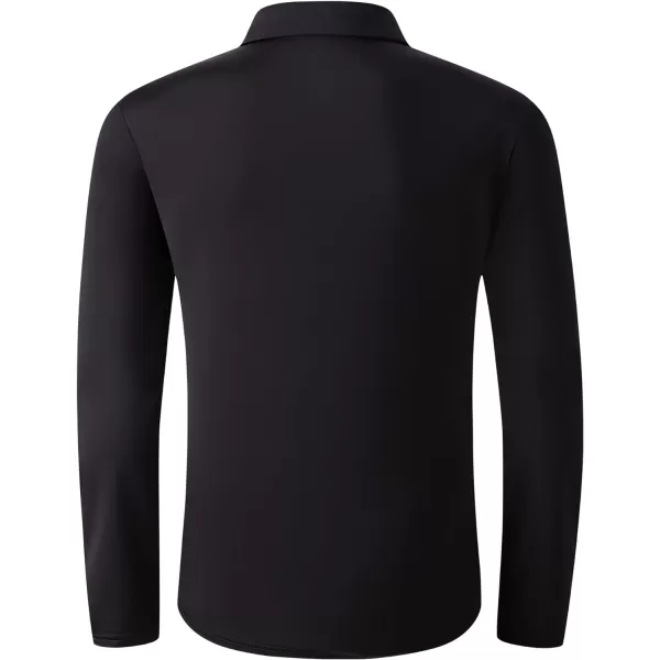Alex Vando Mens Golf Shirt Moisture Wicking Quick-Dry Short Sleeve Casual Polo Shirts for Men