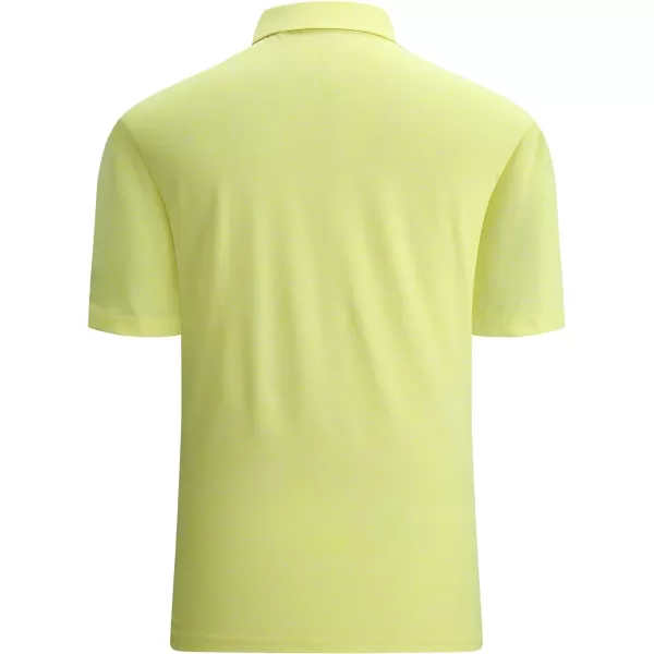 Alex Vando Mens Golf Shirt Moisture Wicking Quick-Dry Short Sleeve Casual Polo Shirts for Men