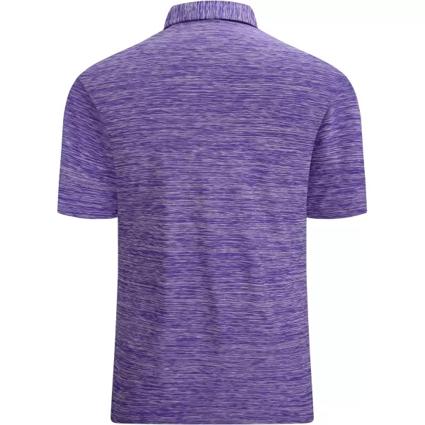 Alex Vando Mens Golf Shirt Moisture Wicking Quick-Dry Short Sleeve Casual Polo Shirts for Men