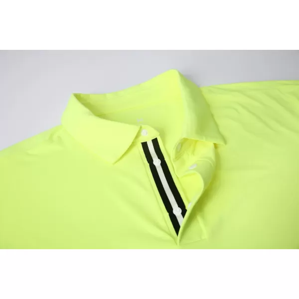 Alex Vando Mens Golf Shirt Moisture Wicking Quick-Dry Short Sleeve Casual Polo Shirts for Men