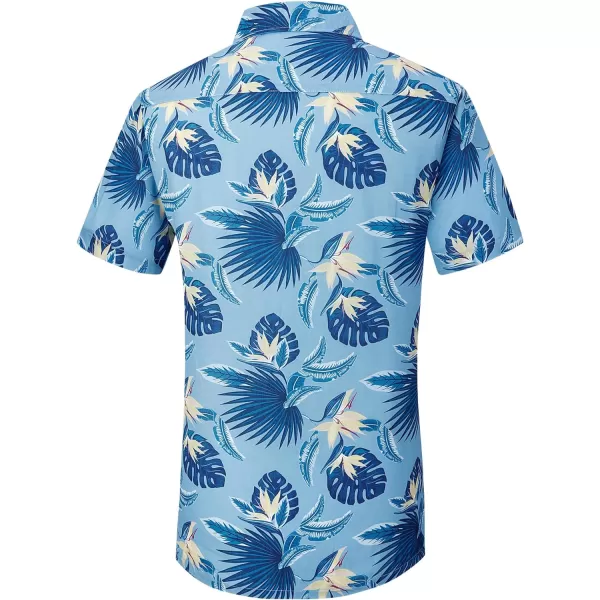 Alex Vando Mens Hawaiian Shirts Short Sleeve Summer Aloha Hawaii Shirts