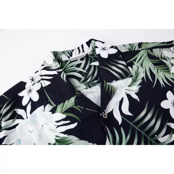 Alex Vando Mens Hawaiian Shirts Short Sleeve Summer Aloha Hawaii Shirts