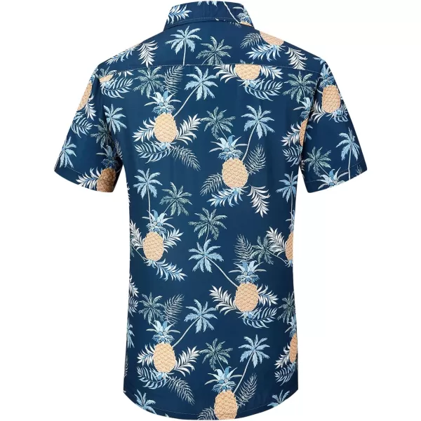 Alex Vando Mens Hawaiian Shirts Short Sleeve Summer Aloha Hawaii Shirts