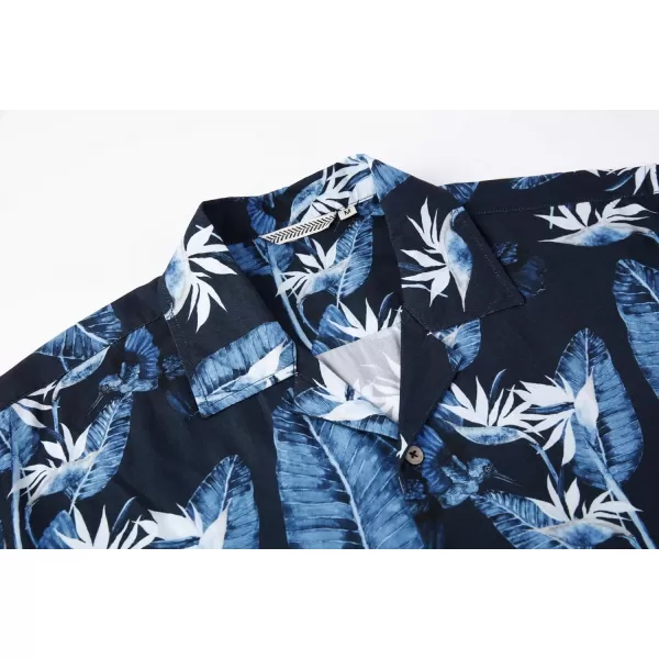 Alex Vando Mens Hawaiian Shirts Short Sleeve Summer Aloha Hawaii Shirts