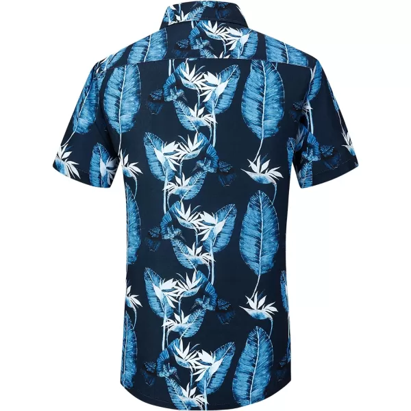 Alex Vando Mens Hawaiian Shirts Short Sleeve Summer Aloha Hawaii Shirts