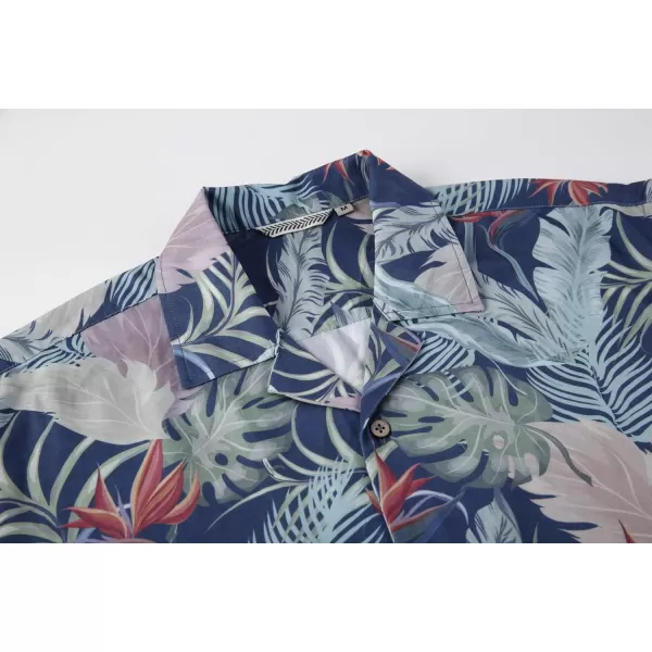 Alex Vando Mens Hawaiian Shirts Short Sleeve Summer Aloha Hawaii Shirts