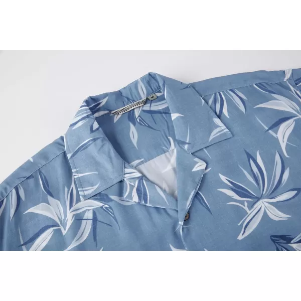 Alex Vando Mens Hawaiian Shirts Short Sleeve Summer Aloha Hawaii Shirts