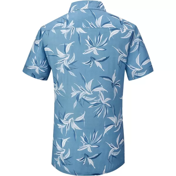 Alex Vando Mens Hawaiian Shirts Short Sleeve Summer Aloha Hawaii Shirts