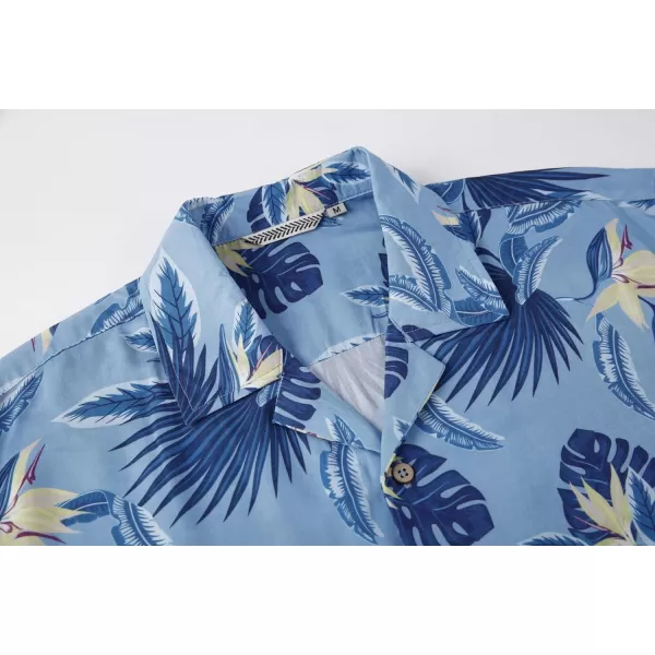 Alex Vando Mens Hawaiian Shirts Short Sleeve Summer Aloha Hawaii Shirts