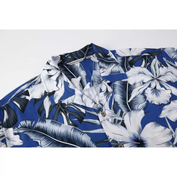 Alex Vando Mens Hawaiian Shirts Short Sleeve Summer Aloha Hawaii Shirts
