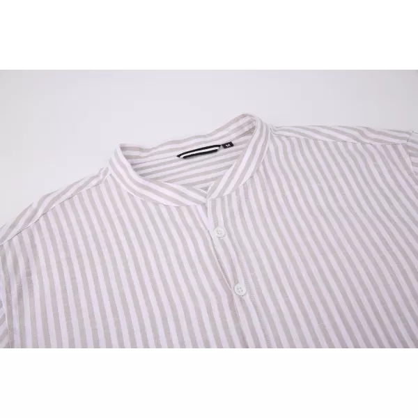 Alex Vando Mens Linen Cotton Shirts Casual Summer Beach Shirts for Men