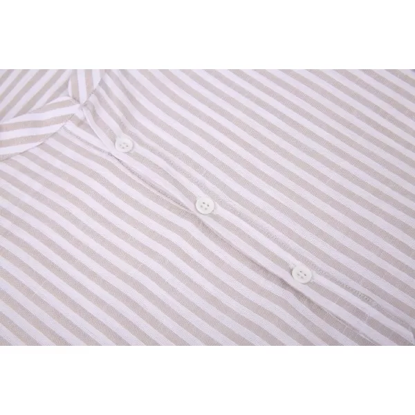 Alex Vando Mens Linen Cotton Shirts Casual Summer Beach Shirts for Men