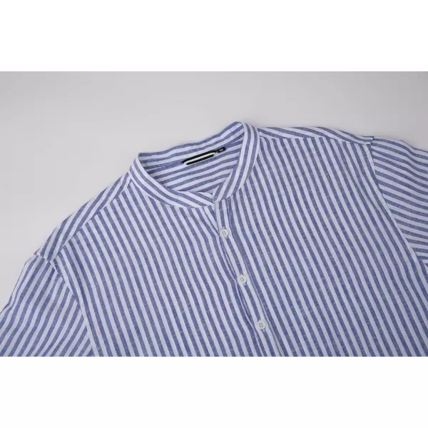 Alex Vando Mens Linen Cotton Shirts Casual Summer Beach Shirts for Men