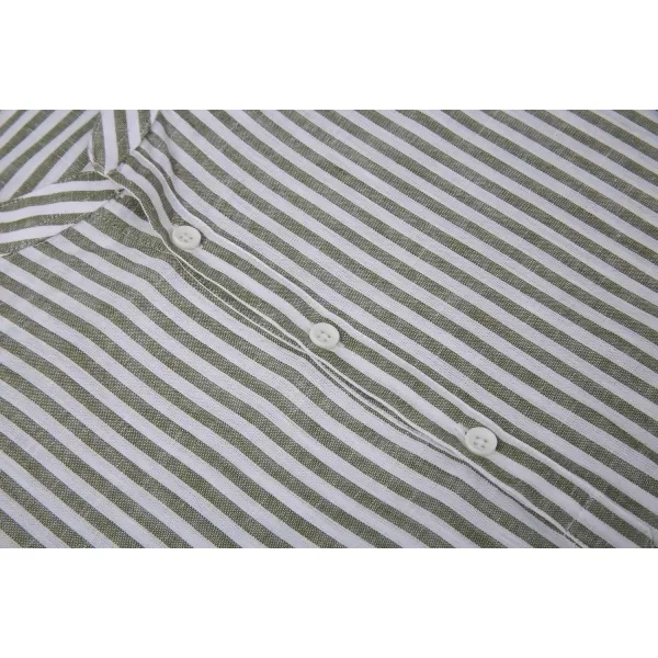 Alex Vando Mens Linen Cotton Shirts Casual Summer Beach Shirts for Men