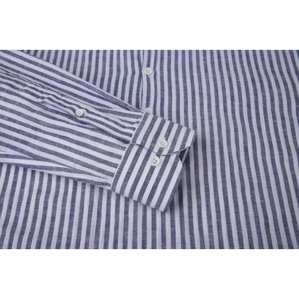 Alex Vando Mens Linen Cotton Shirts Casual Summer Beach Shirts for Men