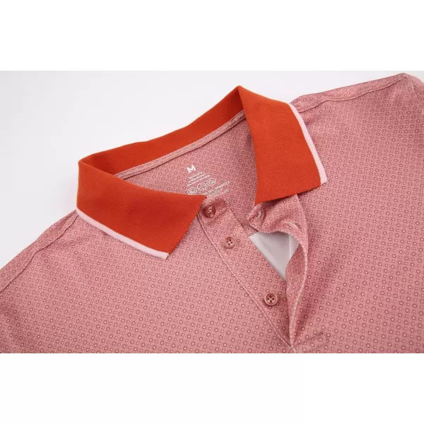 Alex Vando Mens Polo Shirts Short Sleeve Regular Fit Fashion Designed Shirt