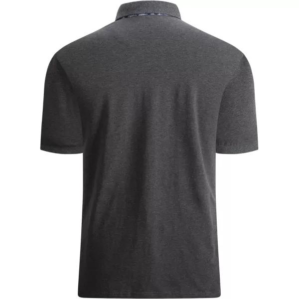 Alex Vando Mens Polo Shirts Short Sleeve Regular Fit Fashion Designed Shirt