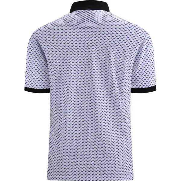 Alex Vando Mens Polo Shirts Short Sleeve Regular Fit Fashion Designed Shirt