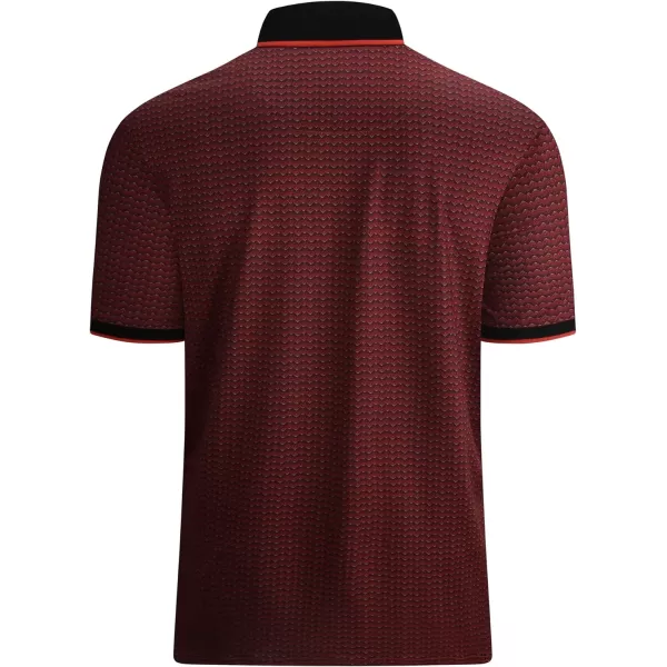 Alex Vando Mens Polo Shirts Short Sleeve Regular Fit Fashion Designed Shirt