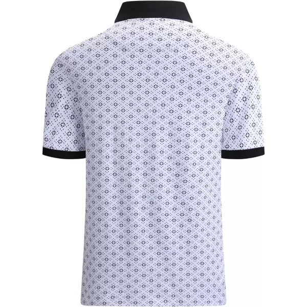 Alex Vando Mens Polo Shirts Short Sleeve Regular Fit Fashion Designed Shirt