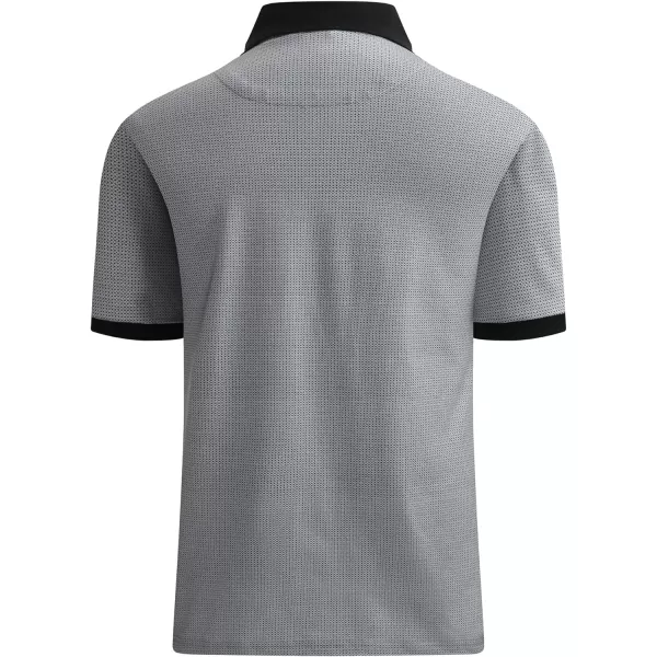 Alex Vando Mens Polo Shirts Short Sleeve Regular Fit Fashion Designed Shirt