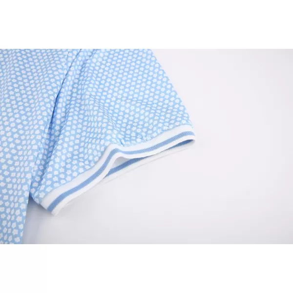 Alex Vando Mens Polo Shirts Short Sleeve Regular Fit Fashion Designed Shirt